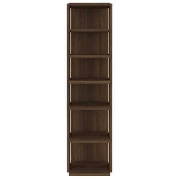 vidaXL skoreol 27,5x27x102 cm konstrueret træ brun egetræsfarve