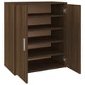 Pikkukuva 1 / 11: vidaXL Kenkäteline ruskea tammi 60x35x70 cm tekninen puu