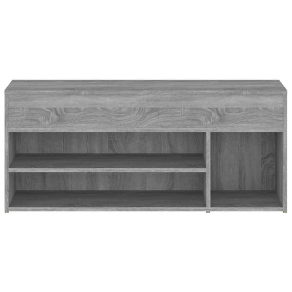 vidaXL skoreol 105x30x45 cm konstrueret træ grå sonoma-eg