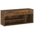 Miniatyrbillede 5 af 9: vidaXL skobænk 105x30x45 cm konstrueret træ røget egetræsfarve