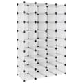 Miniatyrbilde 2 av 8: vidaXL Skostativ gjennomsiktig 93x36,5x140 cm PP