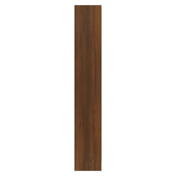 vidaXL Kenkäkaappi ruskea tammi 63x24x147 cm tekninen puu