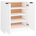 Miniatyrbillede 5 af 11: vidaXL skoskab 59x35x70 cm konstrueret træ hvid
