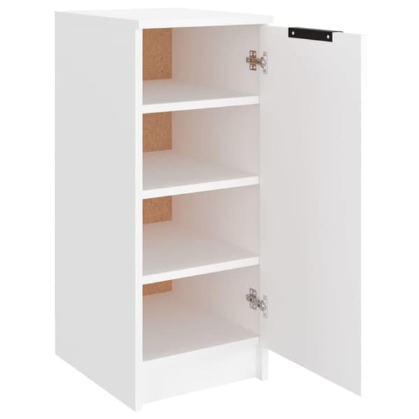 vidaXL skoskab 30x35x70 cm konstrueret træ hvid