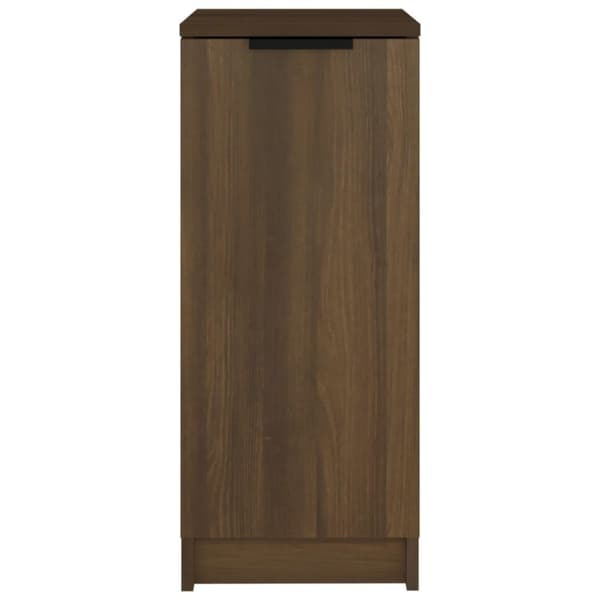 vidaXL skoskab 30x35x70 cm konstrueret træ brun egetræsfarve