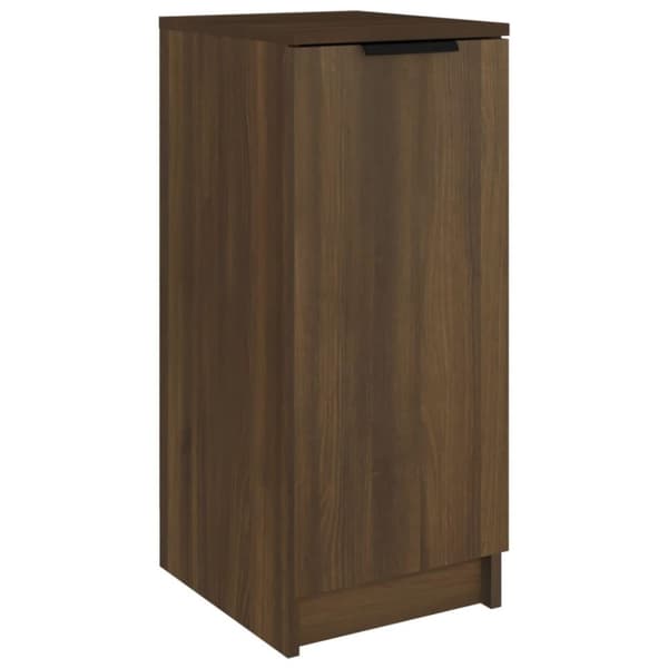 vidaXL skoskab 30x35x70 cm konstrueret træ brun egetræsfarve