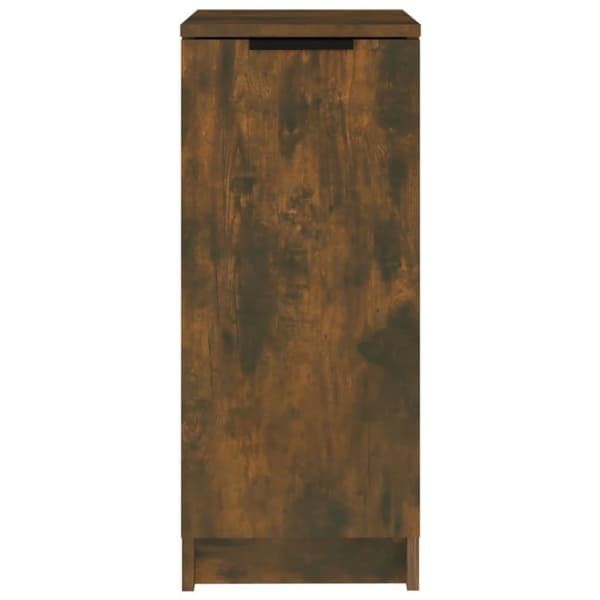 vidaXL skoreol 30x35x70 cm konstrueret træ røget egetræ