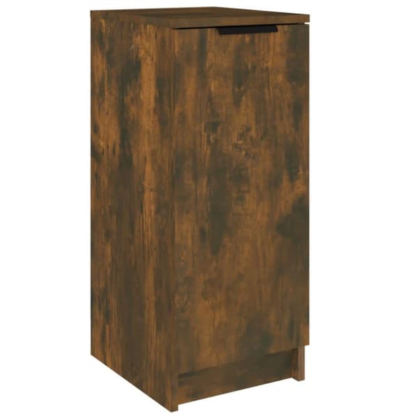 vidaXL skoreol 30x35x70 cm konstrueret træ røget egetræ