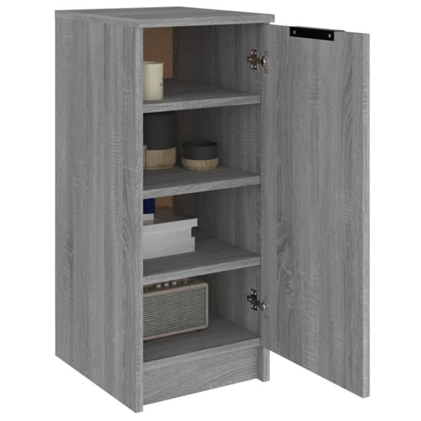 vidaXL Kenkäkaappi harmaa Sonoma 30x35x70 cm tekninen puu