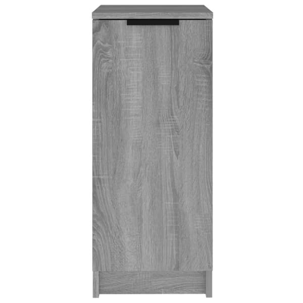 vidaXL Kenkäkaappi harmaa Sonoma 30x35x70 cm tekninen puu