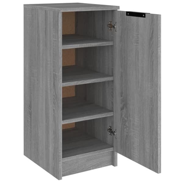 vidaXL Kenkäkaappi harmaa Sonoma 30x35x70 cm tekninen puu