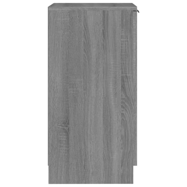 vidaXL Kenkäkaappi harmaa Sonoma 30x35x70 cm tekninen puu