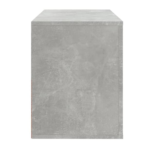 vidaXL skoreol 80x35x45 cm konstrueret træ betongrå