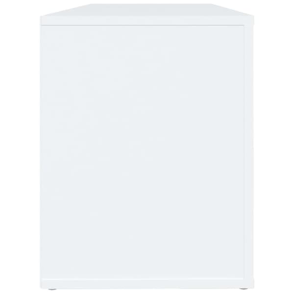 vidaXL skoreol 100x35x45 cm konstrueret træ hvid