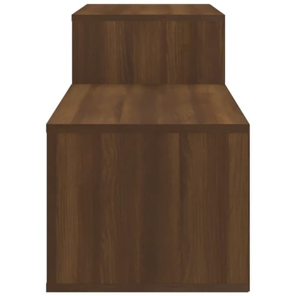 vidaXL Kenkäkaappi ruskea tammi 150x35x45 cm tekninen puu