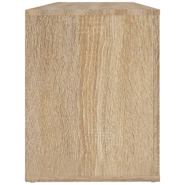 vidaXL skoreol 100x35x45 cm konstrueret træ sonoma-eg
