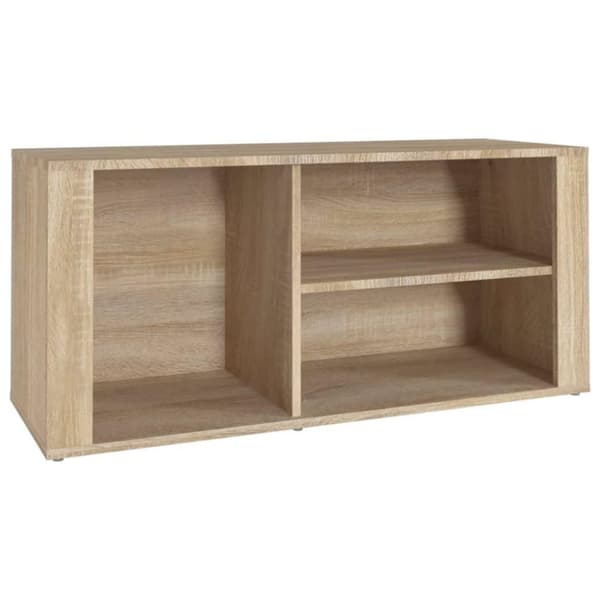 vidaXL skoreol 100x35x45 cm konstrueret træ sonoma-eg