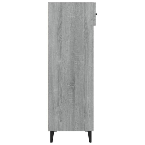 vidaXL skoreol 60x35x105 cm konstrueret træ grå sonoma-eg