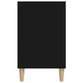 Miniatyrbilde 6 av 10: vidaXL Skoskap svart 102x36x60 cm konstruert tre