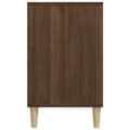 Miniatyrbilde 6 av 10: vidaXL Skoskap brun eik 102x36x60 cm konstruert tre