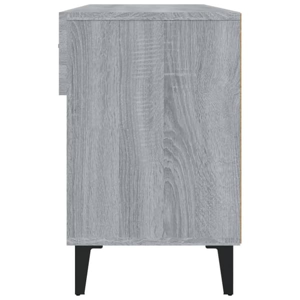 vidaXL skoreol 102x35x55 cm konstrueret træ grå sonoma-eg