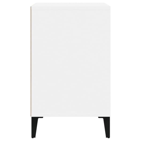 vidaXL skoreol 102x36x60 cm konstrueret træ hvid