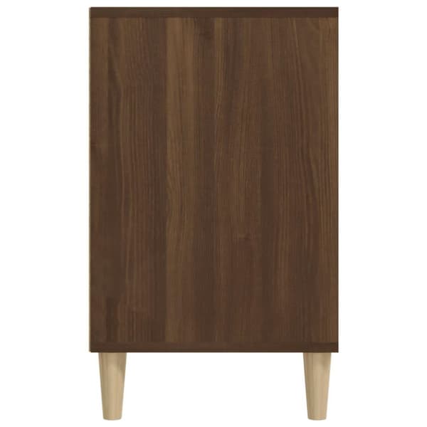 vidaXL Kenkäkaappi ruskea tammi 102x36x60 cm tekninen puu