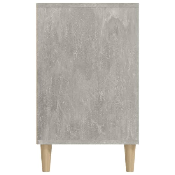 vidaXL skoreol 102x36x60 cm konstrueret træ betongrå