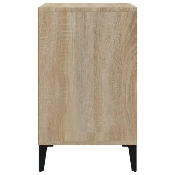 vidaXL skoreol 102x36x60 cm konstrueret træ sonoma-eg