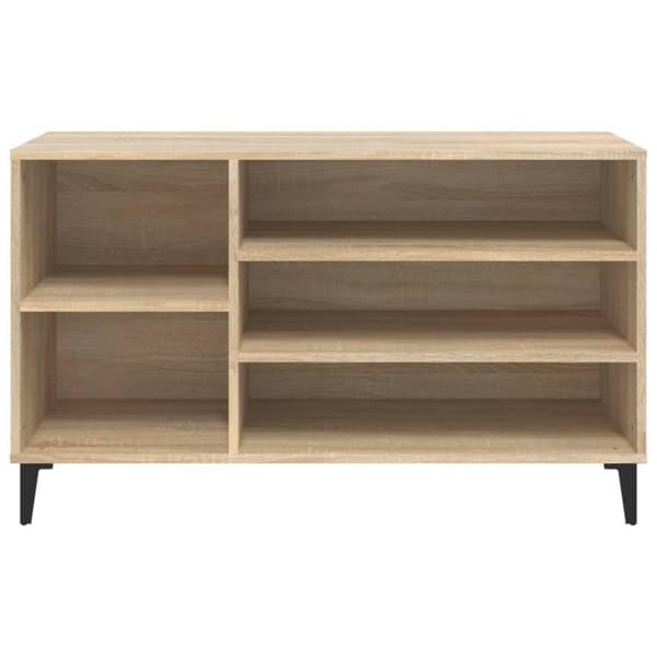 vidaXL skoreol 102x36x60 cm konstrueret træ sonoma-eg