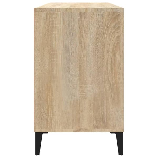 vidaXL skoreol 102x36x60 cm konstrueret træ sonoma-eg