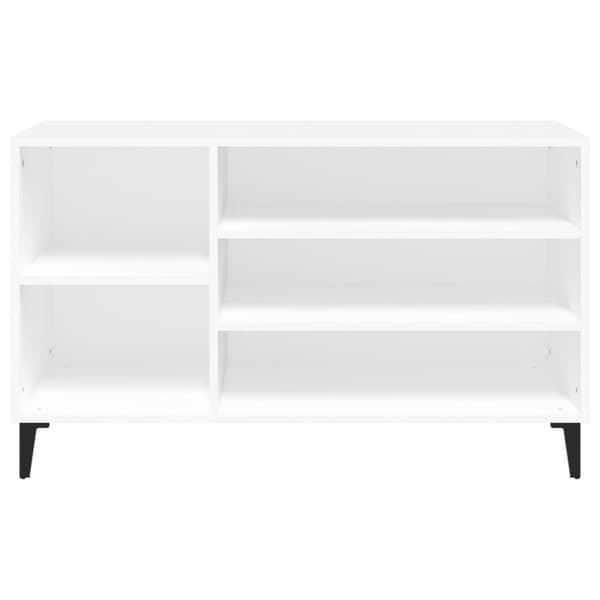 vidaXL skoreol 102x36x60 cm konstrueret træ hvid