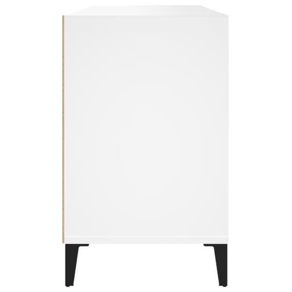 vidaXL skoreol 102x36x60 cm konstrueret træ hvid