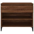 Pikkukuva 7 / 11: vidaXL Kenkäkaappi ruskea tammi 70x36x60 cm tekninen puu