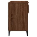 Pikkukuva 8 / 11: vidaXL Kenkäkaappi ruskea tammi 70x36x60 cm tekninen puu