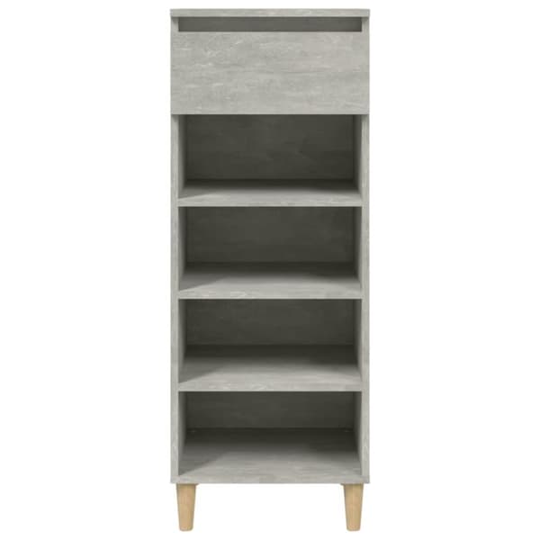 vidaXL skoreol 40x36x105 cm konstrueret træ betongrå