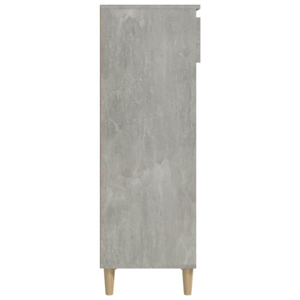 vidaXL skoreol 40x36x105 cm konstrueret træ betongrå