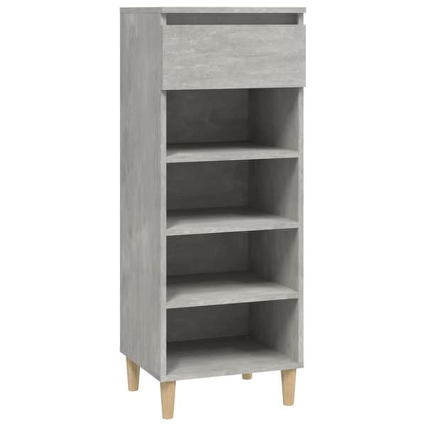 vidaXL skoreol 40x36x105 cm konstrueret træ betongrå
