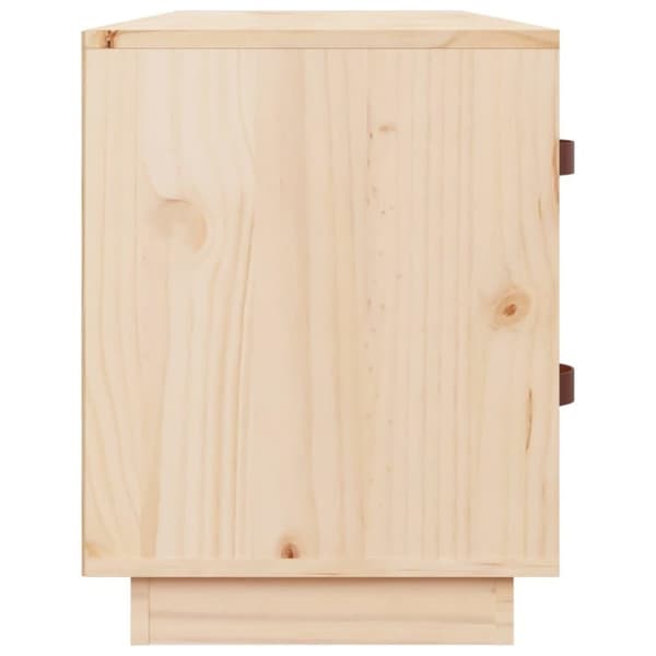 vidaXL Kenkäpenkki 100x34x45 cm täysi mänty