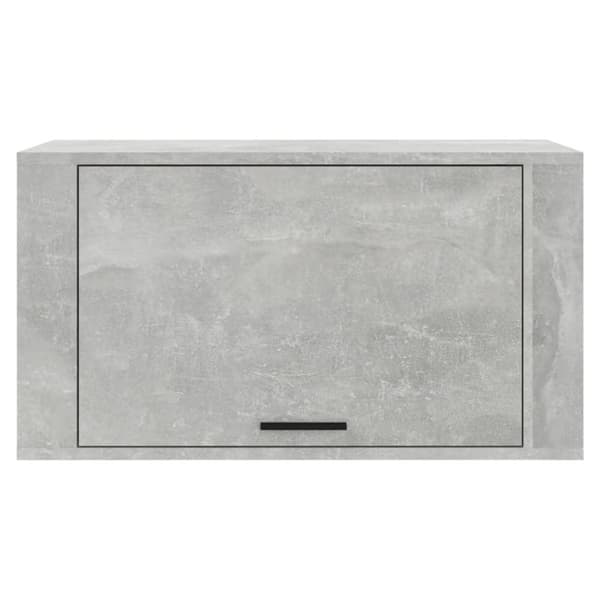 vidaXL væghængt skoskab 70x35x38 cm konstrueret træ betongrå