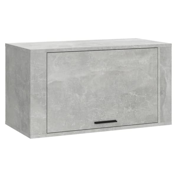 vidaXL Seinäkenkäkaappi betoninharmaa 70x35x38 cm tekninen puu