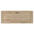 Miniatyrbilde 5 av 9: vidaXL Veggmontert skoskap sonoma eik 100x35x38 cm konstruert tre