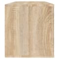 Miniatyrbilde 6 av 9: vidaXL Veggmontert skoskap sonoma eik 100x35x38 cm konstruert tre