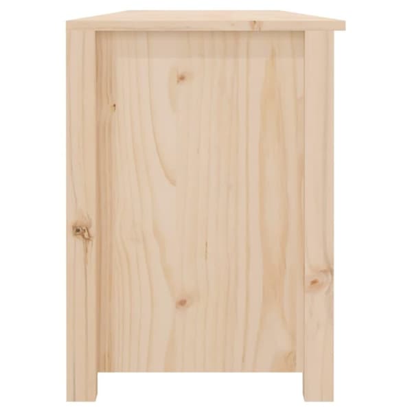 vidaXL Skobenk 160x36,5x50 cm heltre furu