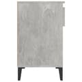 Pikkukuva 8 / 11: vidaXL Kenkäkaappi betoninharmaa 102x36x60 cm tekninen puu
