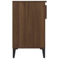 Miniatyrbillede 8 af 11: vidaXL skoskab 102x36x60 cm konstrueret træ brun egetræ