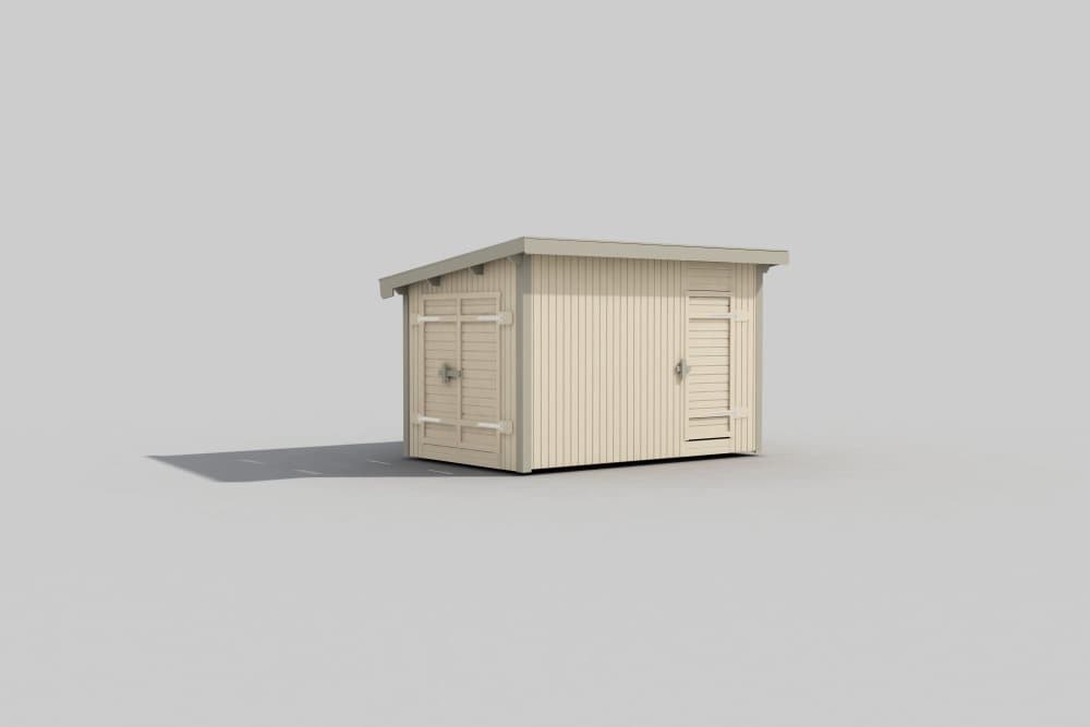 Trähuset Förråd Saga 10-4 1