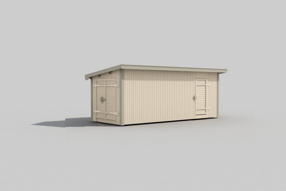 Trähuset Förråd Saga 15-4 1
