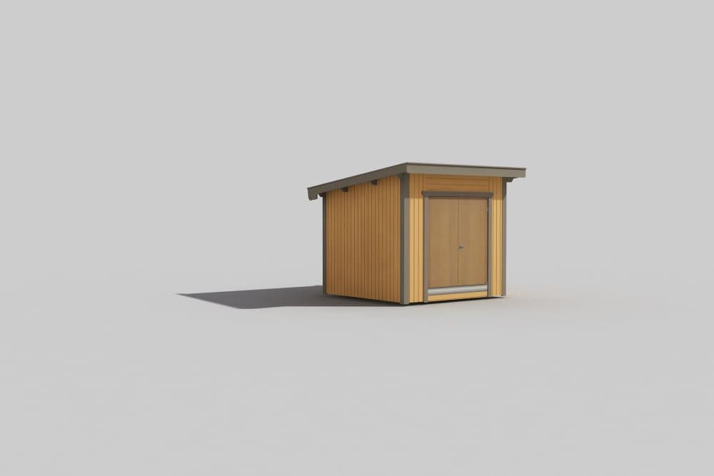 Trähuset Förråd Saga 6-3 1