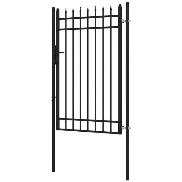 Haveport, 107x204 cm, Sort